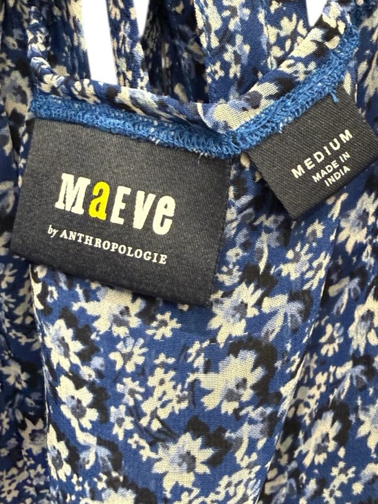 Anthropologie Maeve Square-Neck Sheer Babydoll Top - Picture 6 of 8